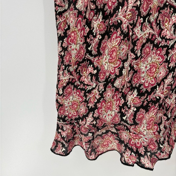 Rampage Y2K 90s Vintage Coquette Boho Floral Print Rayon Midi Dress Size 8-10 - Picture 6 of 16